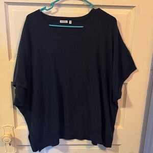 Soma Navy Blue Lounge Top